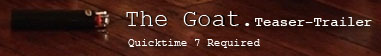 The Goat. Teaser-Trailer